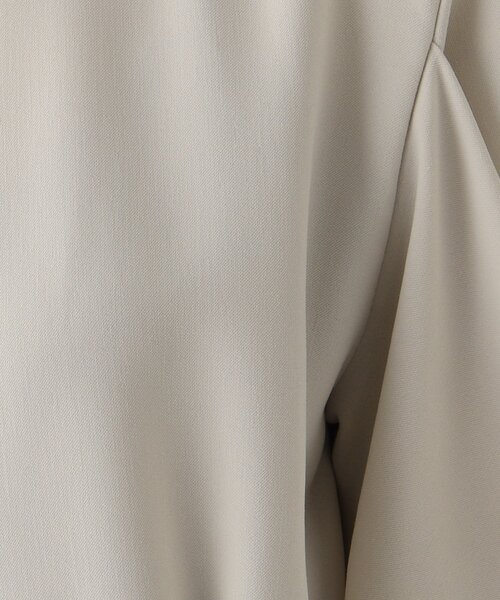 OPAQUE.CLIP（オペークドットクリップ）の「◆ウーリッシュドライストレッチ ぺプラムタックブラウス【WEB限定カラー・サイズ】（シャツ/ブラウス・レディース・ブラウン系その他5/ブルー/オフホワイト/レンガ/ブラック/ライトベージュ・40/38/42）」の16枚目の写真