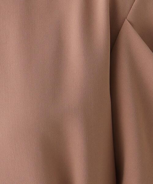 OPAQUE.CLIP（オペークドットクリップ）の「◆ウーリッシュドライストレッチ ぺプラムタックブラウス【WEB限定カラー・サイズ】（シャツ/ブラウス・レディース・ブラウン系その他5/ブルー/オフホワイト/レンガ/ブラック/ライトベージュ・40/38/42）」の22枚目の写真