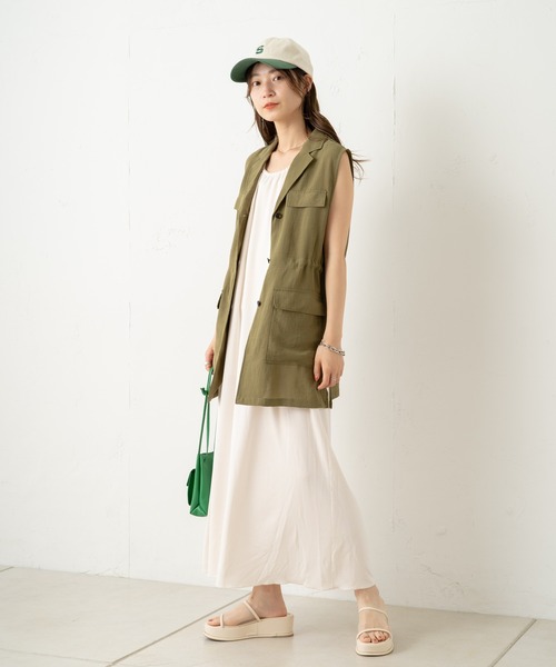 Kastane（カスタネ）の「アルファベットCAP（キャップ・レディース・グリーン/ブラック・FREE）」の18枚目の写真