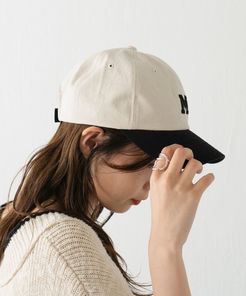 Kastane（カスタネ）の「アルファベットCAP（キャップ・レディース・グリーン/ブラック・FREE）」の9枚目の写真
