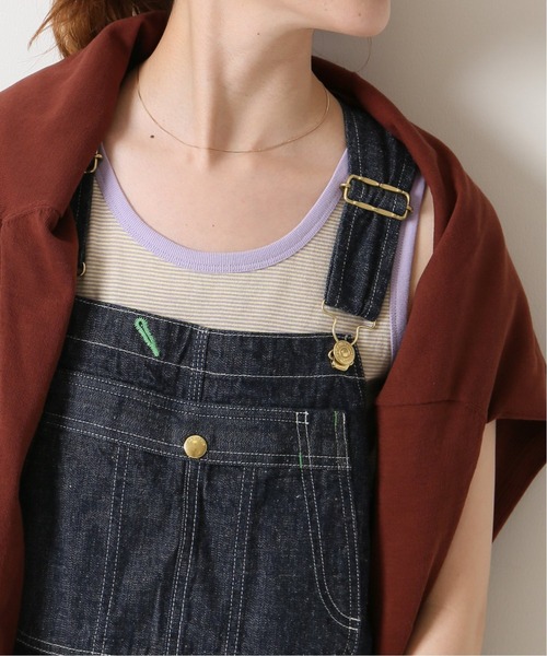 PICCADILLY（ピカデリー）の「【PICCADILLY/ピカデリー】 別注 ボーダータンク（タンクトップ・レディース・ブラック/ベージュ/パープル・FREE）」の22枚目の写真