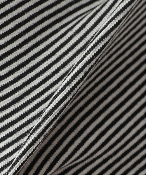 PICCADILLY（ピカデリー）の「【PICCADILLY/ピカデリー】 別注 ボーダータンク（タンクトップ・レディース・ブラック/ベージュ/パープル・FREE）」の12枚目の写真