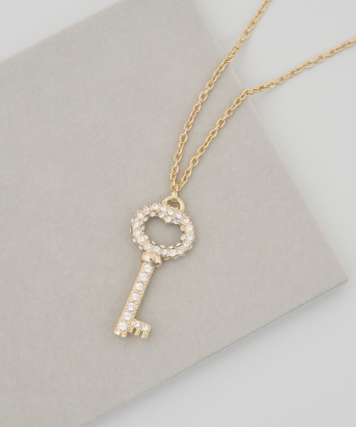 KEYモチーフビジュー ネックレス（ネックレス）｜ANAYI（アナイ）のファッション通販 ZOZOTOWN