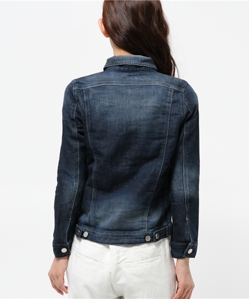 CIAOPANIC TYPY（チャオパニックティピー）の「【oblekt】オブレクトジョガーデニムジャケット（デニムジャケット・レディース・ブルー/その他2・FREE）」の5枚目の写真