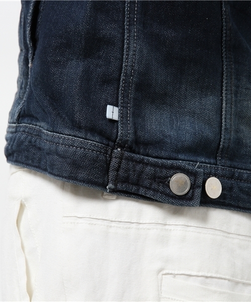 CIAOPANIC TYPY（チャオパニックティピー）の「【oblekt】オブレクトジョガーデニムジャケット（デニムジャケット・レディース・ブルー/その他2・FREE）」の8枚目の写真