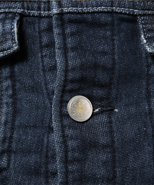 CIAOPANIC TYPY（チャオパニックティピー）の「【oblekt】オブレクトジョガーデニムジャケット（デニムジャケット・レディース・ブルー/その他2・FREE）」の11枚目の写真