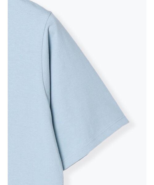 Te chichi（テチチ）の「ロゴプリントTシャツ（Tシャツ/カットソー・レディース・ホワイト/ブルー/ブラック・ﾌﾘ-）」の15枚目の写真