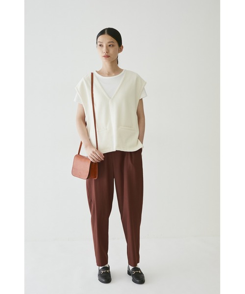 AULENTTI（オウレンティ）の「◆【AULENTTI】レザーバッグ（ショルダーバッグ・レディース・イエロー・ﾌﾘ-）」の9枚目の写真