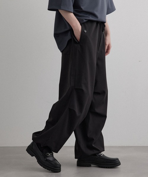 JUNRED（ジュンレッド）の「スノーカモオーバーパンツ（カーゴパンツ・メンズ・ライトグレー/ブラック・L/S/M）」の9枚目の写真