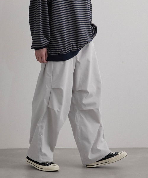 JUNRED（ジュンレッド）の「スノーカモオーバーパンツ（カーゴパンツ・メンズ・ライトグレー/ブラック・L/S/M）」の12枚目の写真