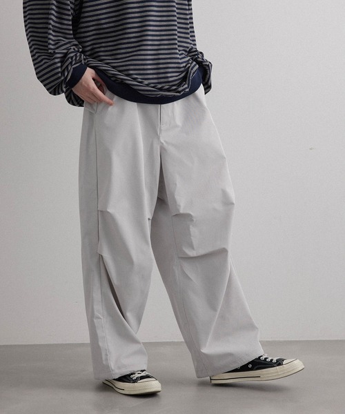 JUNRED（ジュンレッド）の「スノーカモオーバーパンツ（カーゴパンツ・メンズ・ライトグレー/ブラック・L/S/M）」の15枚目の写真