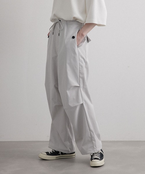 JUNRED（ジュンレッド）の「スノーカモオーバーパンツ（カーゴパンツ・メンズ・ライトグレー/ブラック・L/S/M）」の22枚目の写真