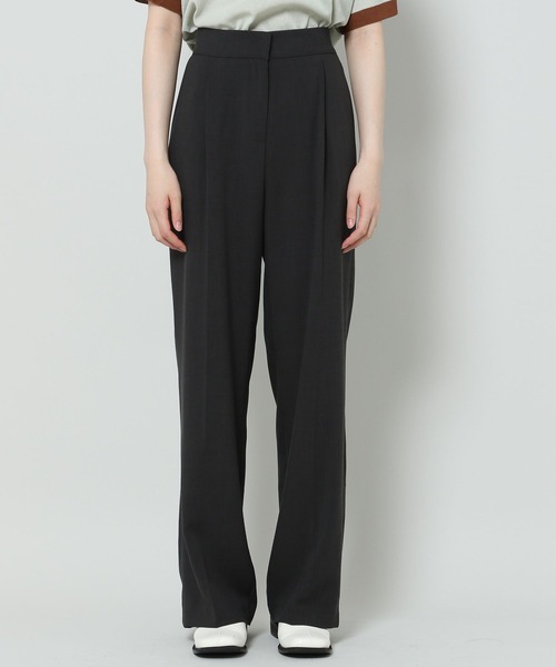 ALAND（エーランド）の「3.3 Field Trip／33 LINEN SLACKS 2124450（スラックス・レディース・アイボリー/チャコール・FREE）」の15枚目の写真