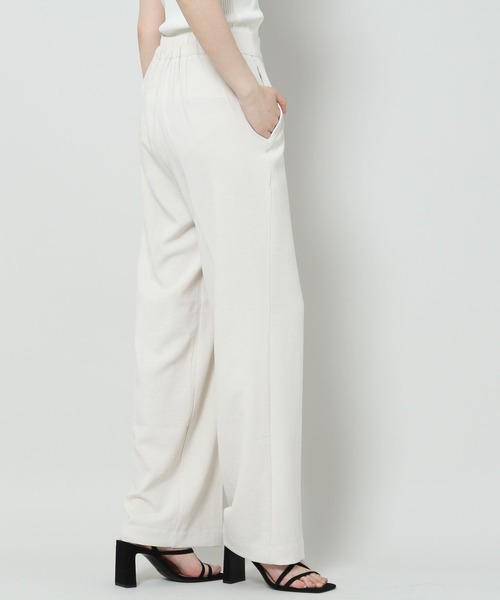 ALAND（エーランド）の「3.3 Field Trip／33 LINEN SLACKS 2124450（スラックス・レディース・アイボリー/チャコール・FREE）」の21枚目の写真