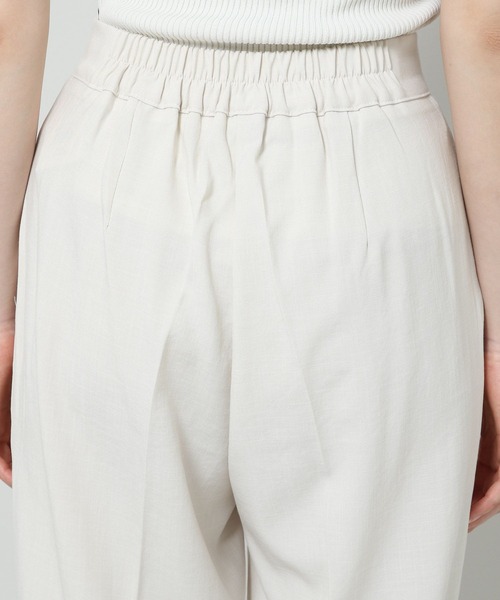 ALAND（エーランド）の「3.3 Field Trip／33 LINEN SLACKS 2124450（スラックス・レディース・アイボリー/チャコール・FREE）」の19枚目の写真