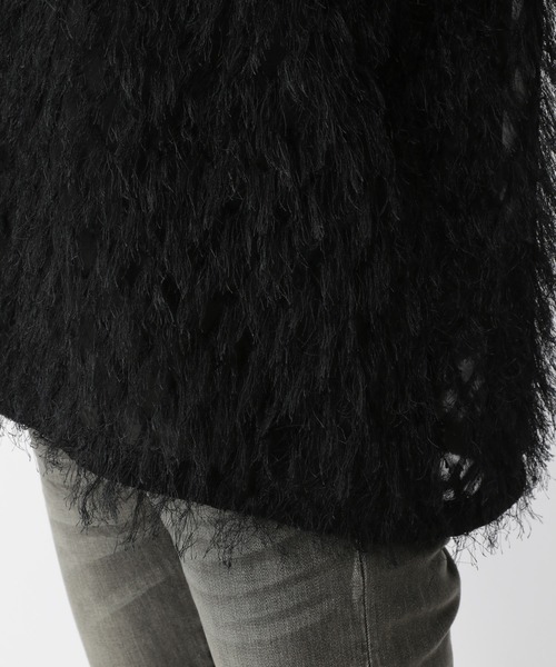 BARNYARDSTORM（バンヤードストーム）の「BARNYARDSTORM / フェザーライクブラウス（Tシャツ/カットソー・レディース・ホワイト/ブラック・1/0）」の20枚目の写真