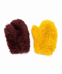 Casselini（キャセリーニ）の「Casselini(キャセリーニ)kidsフェイクファーミトン（手袋・キッズ）」