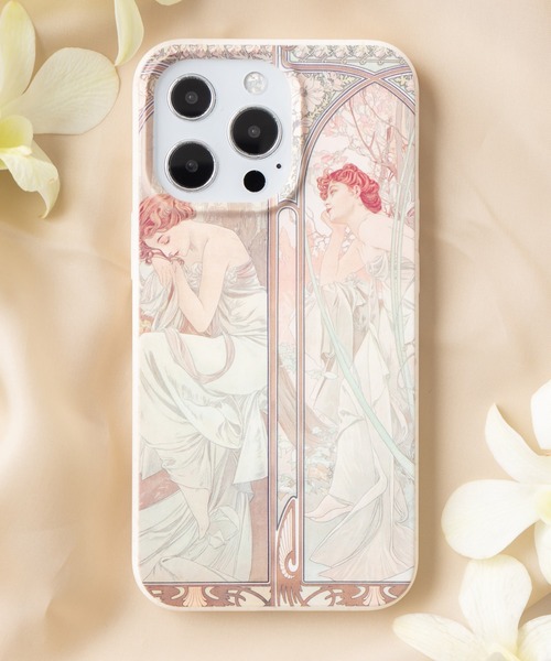 ミュシャデザイン MUCHA PBAT 生分解性 iPhone エコスマホケース