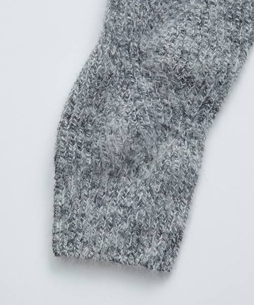 BATONER(バトナー)の「【BATONER】別注 FOX WOOL MOHAIR JACQUARD CARDIGAN(カーディガン/ボレロ・メンズ・ブラック系その他3/ベージュ系その他・2/3)」の14枚目の写真