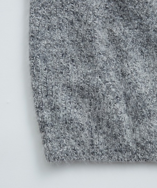 BATONER(バトナー)の「【BATONER】別注 FOX WOOL MOHAIR JACQUARD CARDIGAN(カーディガン/ボレロ・メンズ・ブラック系その他3/ベージュ系その他・2/3)」の15枚目の写真