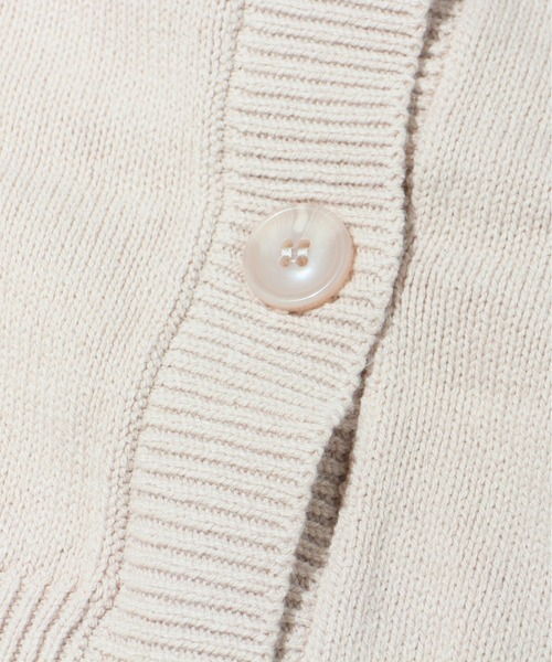 one way（ワンウェイ）の「ハンドステッチショートカーデ（カーディガン/ボレロ・レディース・ホワイト/ベージュ/ブラック/ライトブルー・FREE）」の5枚目の写真