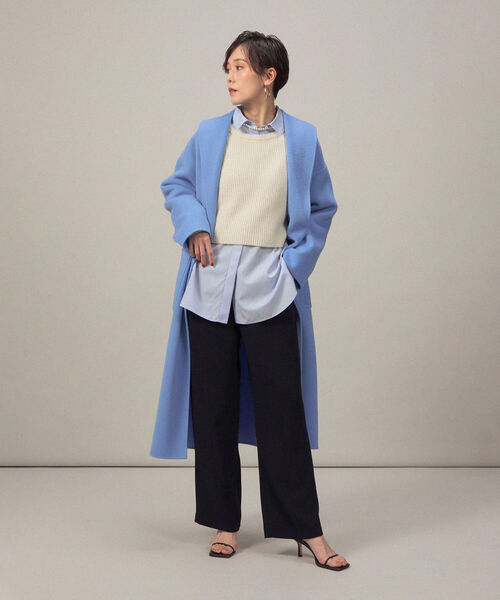 NOLLEY'S Sophi（ノーリーズソフィ）の「リバーショールカラーロング