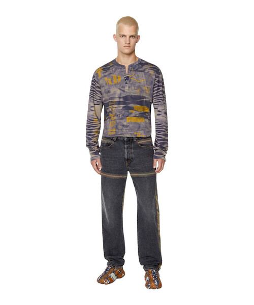 DIESEL(ディーゼル)の「メンズ 22FW デニムパンツ ルーズフィット(デニムパンツ・メンズ・ブラック・28inch/34inch/26inch/32inch/36inch/30inch)」の5枚目の写真