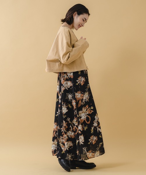 KATHARINE ROSS（キャサリンロス）の「【KATHARINE ROSS】2WAY丈コットンブルゾン（ノーカラージャケット・レディース・ブラック/ベージュ・MEDIUM）」の13枚目の写真