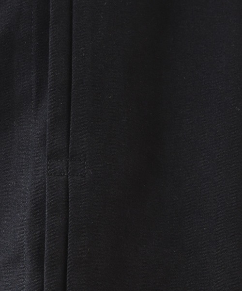 KATHARINE ROSS（キャサリンロス）の「【KATHARINE ROSS】2WAY丈コットンブルゾン（ノーカラージャケット・レディース・ブラック/ベージュ・MEDIUM）」の8枚目の写真