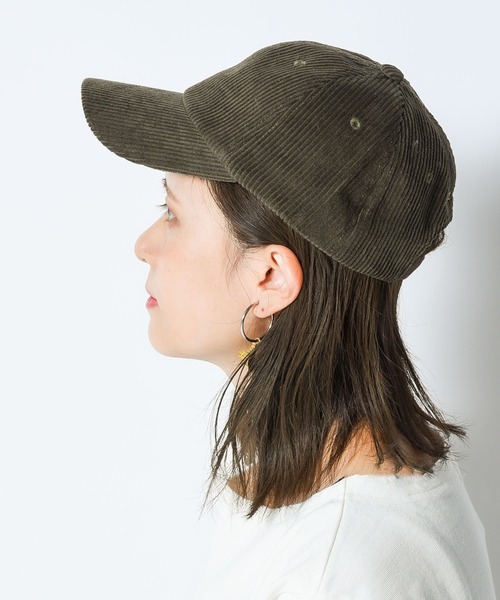 CALIFORNIA OUTFITTERS（カリフォルニア アウトフィッターズ）の「【1977】コーデュロイキャップ（キャップ・レディース・カーキ/クリーム/グレイッシュベージュ・ONE SIZE）」の5枚目の写真