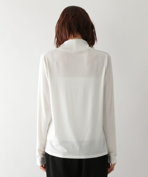 GLOBAL WORK(グローバルワーク)の「Beauteeハイネック長袖/295654(Tシャツ/カットソー・レディース・パープル系その他7/ホワイト/ダークグレー/オレンジ/ブルー・MEDIUM/LARGE)」の7枚目の写真