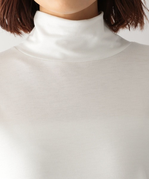 GLOBAL WORK(グローバルワーク)の「Beauteeハイネック長袖/295654(Tシャツ/カットソー・レディース・パープル系その他7/ホワイト/ダークグレー/オレンジ/ブルー・MEDIUM/LARGE)」の8枚目の写真