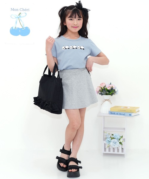 Bee des Bee（ビーデスビー）の「フリル レッスントートバッグ（トートバッグ・キッズ・ブラック・フリー）」の3枚目の写真