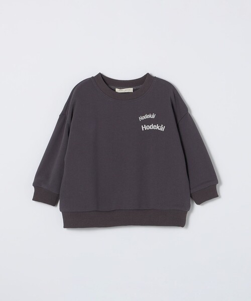 SHIPS any(シップス エニィ)の「【SHIPS any別注】MONMIMI: プリント 長袖 スウェット<KIDS>(Tシャツ/カットソー・キッズ・ホワイト/ピンク/ダークグレー・130/120/110)」の8枚目の写真