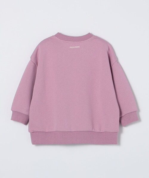 SHIPS any(シップス エニィ)の「【SHIPS any別注】MONMIMI: プリント 長袖 スウェット<KIDS>(Tシャツ/カットソー・キッズ・ホワイト/ピンク/ダークグレー・130/120/110)」の17枚目の写真