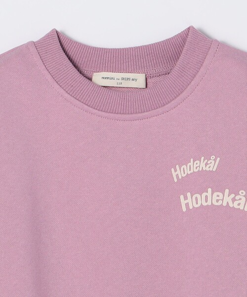 SHIPS any(シップス エニィ)の「【SHIPS any別注】MONMIMI: プリント 長袖 スウェット<KIDS>(Tシャツ/カットソー・キッズ・ホワイト/ピンク/ダークグレー・130/120/110)」の18枚目の写真
