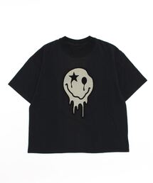 ONE MADE(ワンメイド)サガラシシュウニコTシャツ/ブラック