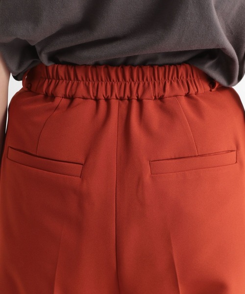 Andemiu(アンデミュウ)の「ハイウエストワイドパンツ169151(その他パンツ・レディース・オレンジ/グリーン/アイボリー・FREE)」の18枚目の写真