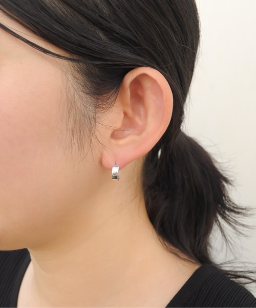 ieLS(イエルズ)の「「ieLS」SV925 シルバー クロッシングピアス(ピアス(両耳用)・メンズ・その他1/その他2/その他3/その他4・ONE SIZE)」の10枚目の写真