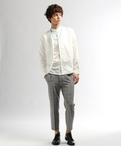 HARE（ハレ）の「チェックサッカーアンクル(HARE)（その他パンツ・メンズ・ネイビー/グレー・SMALL/LARGE/MEDIUM）」の13枚目の写真