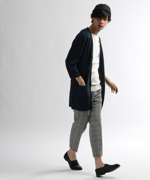 HARE（ハレ）の「チェックサッカーアンクル(HARE)（その他パンツ・メンズ・ネイビー/グレー・SMALL/LARGE/MEDIUM）」の15枚目の写真