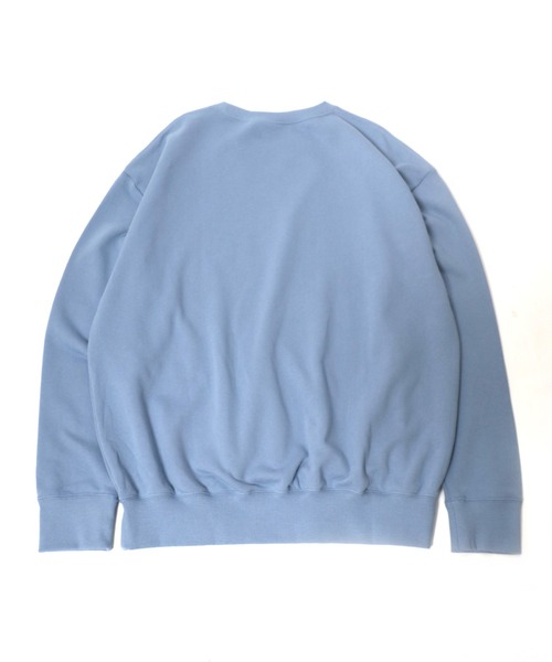 Lee（リー）の「Lee（リー）ワンポイントロゴ刺繍 スウェットトップス/長袖 無地 プルオーバートレーナー/メンズ レディース（スウェット・メンズ・ブルー/ブラック/オートミール/ホワイト/ダークグリーン/アッシュグレー・L/M/XL）」の17枚目の写真