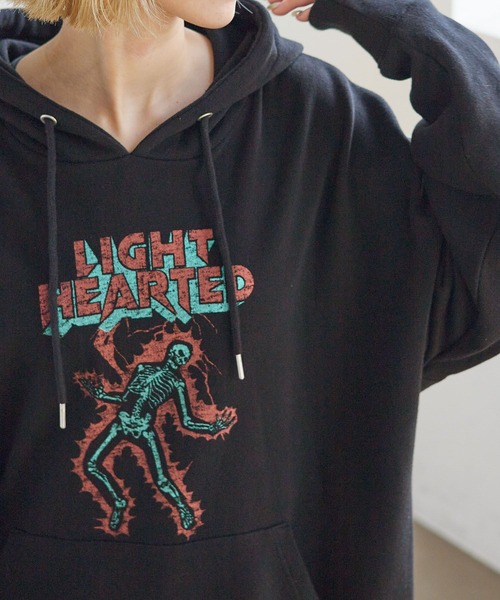 PBLIM（ページボーイリム）の「PAGEBOYLIM/スケルトンフーディー（パーカー・レディース・ブラック/パープル/グレー・MEDIUM/LARGE）」の11枚目の写真