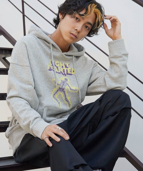 PBLIM（ページボーイリム）の「PAGEBOYLIM/スケルトンフーディー（パーカー・レディース・ブラック/パープル/グレー・MEDIUM/LARGE）」の19枚目の写真