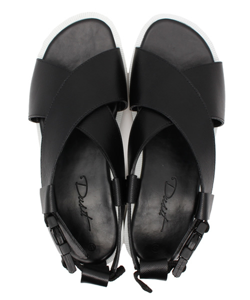 Lui's（ルイス）の「DUSIT(ドゥシット) ソックオンサンダル（サンダル・メンズ・ホワイト/ブラック・42/41）」の7枚目の写真