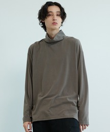 PUBLIC TOKYO | ウォームスウェードタッチモックネック(Tシャツ/カットソー)