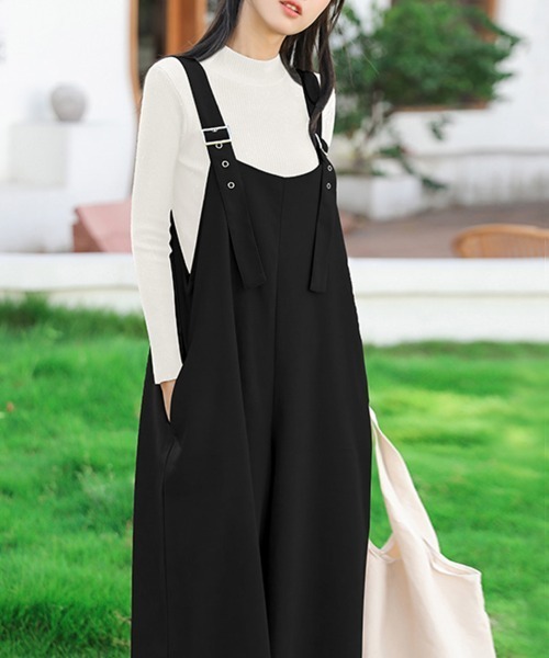 Doux Belle（ドゥーベル）の「ボリュームワイドサロペット（サロペット