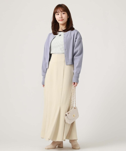 archives（アルシーヴ）の「スナップ釦クルーカーディガン（カーディガン/ボレロ・レディース・ブラック/ブルー/オフホワイト/グリーン/ラベンダー/オレンジ・MEDIUM）」の14枚目の写真