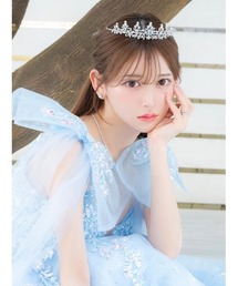 Tika（ティカ）の「エレガントラインストーンティアラ（その他ヘアアクセサリー）」