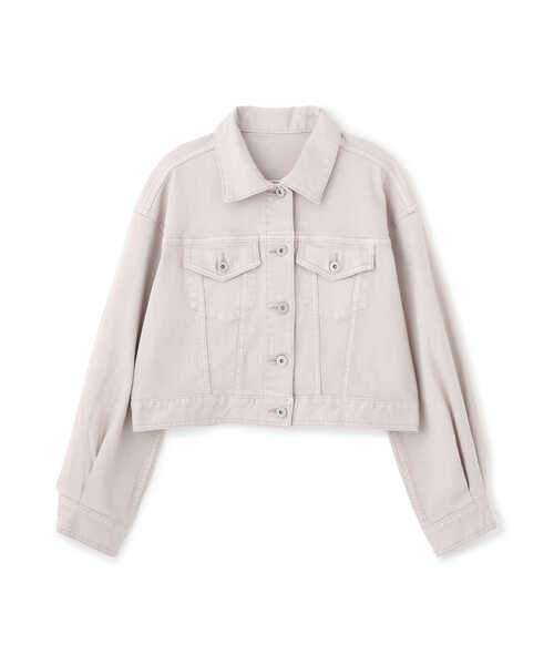 PROPORTION BODY DRESSING（プロポーションボディドレッシング）の「ショート丈ボリュームスリーブデニムＧジャン / 1213155200（テーラードジャケット・レディース・グレー/ブルー/ピンク・MEDIUM/SMALL）」の12枚目の写真